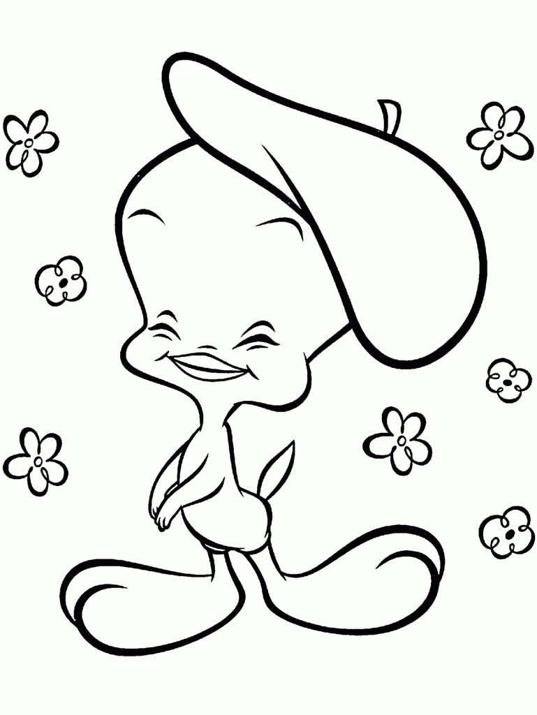 Baby Tweety Bird Coloring Pages