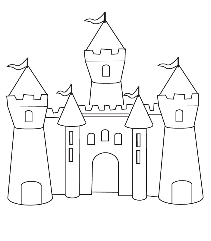 450 Barbie Castle Coloring Pages , Free HD Download