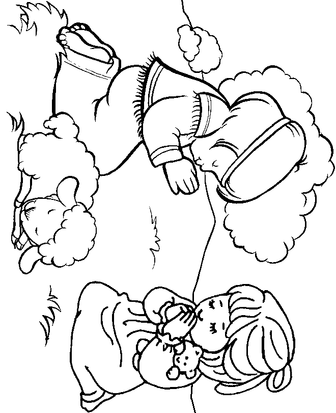 Download Bible Coloring Pages. Teach your Kids through Coloring.