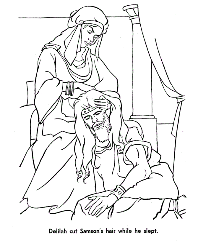 Bible Stories Coloring Pages For Kids 4