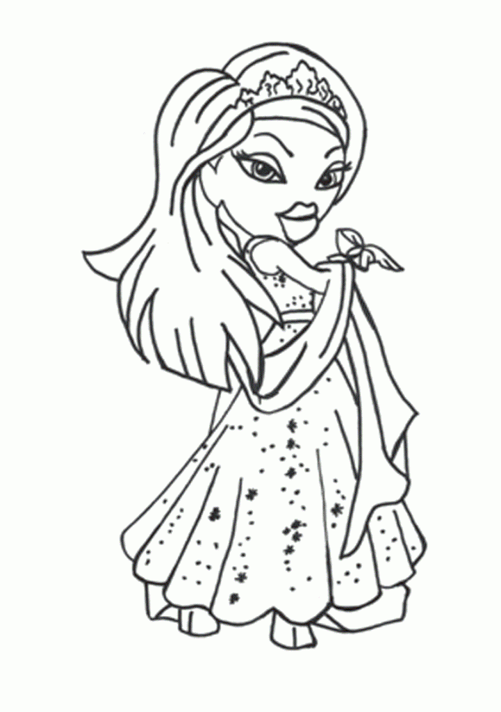 Bratz Coloring Pages