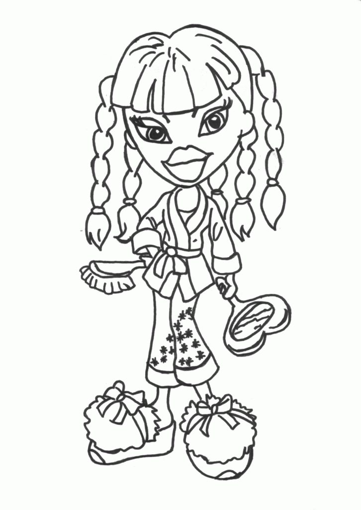 Bratz Coloring Pages For Girls