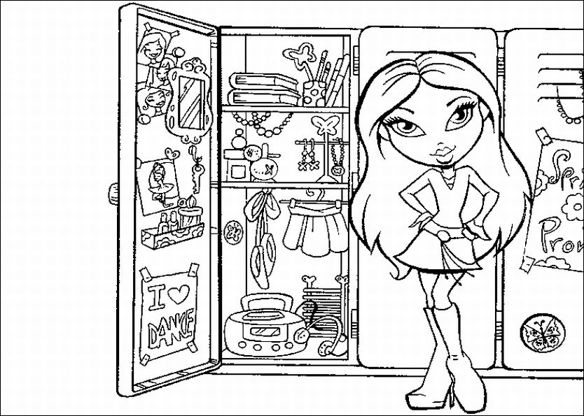 Bratz Coloring Pages Free - Colaboratory