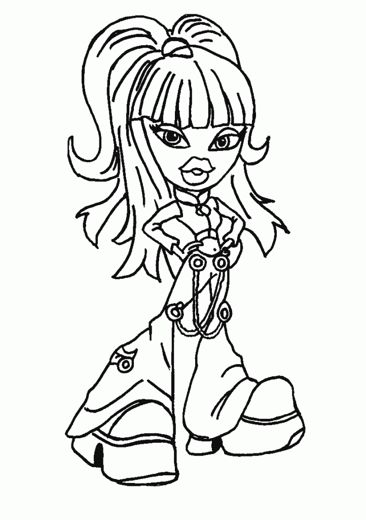 Bratz Coloring Pages Online