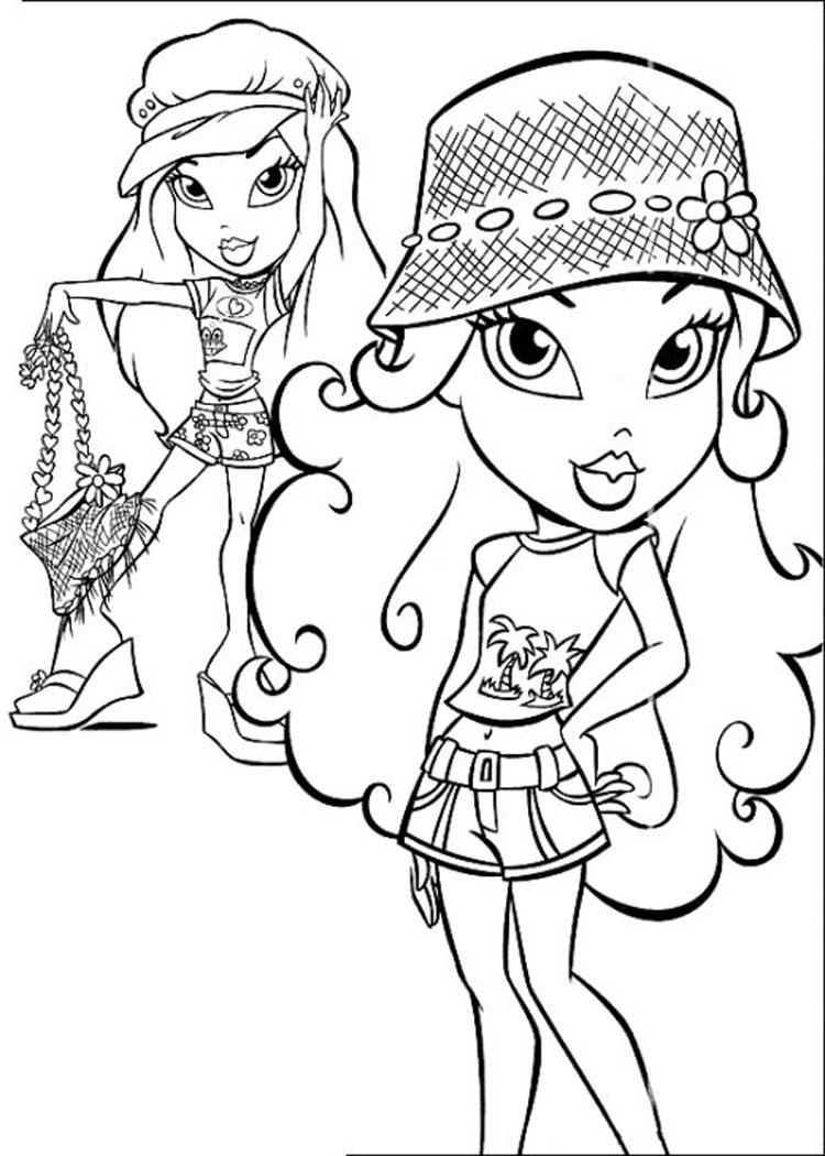 Bratz Coloring Book 