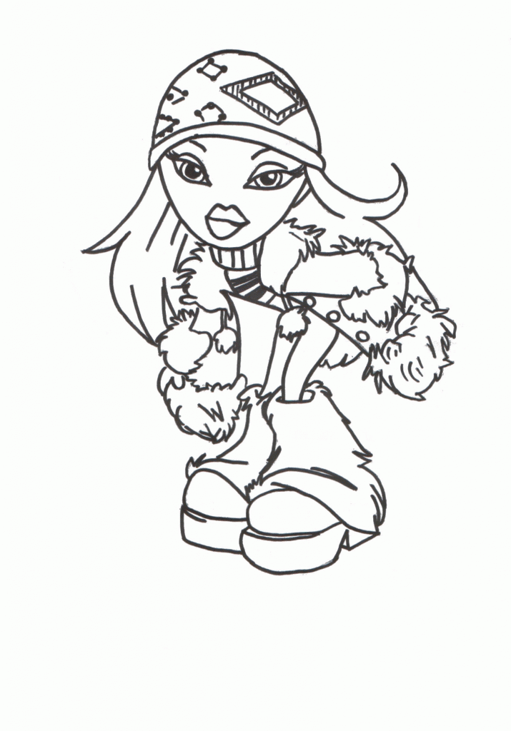 Bratz Petz Coloring Pages