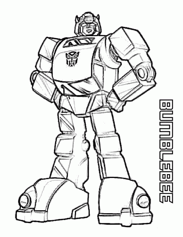 Free Printable Transformers Coloring Pages For Kids