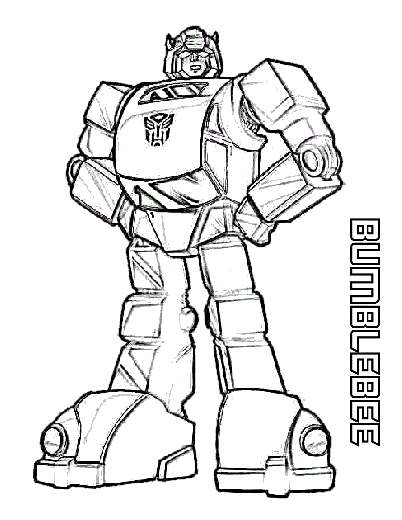 Download Free Printable Transformers Coloring Pages For Kids