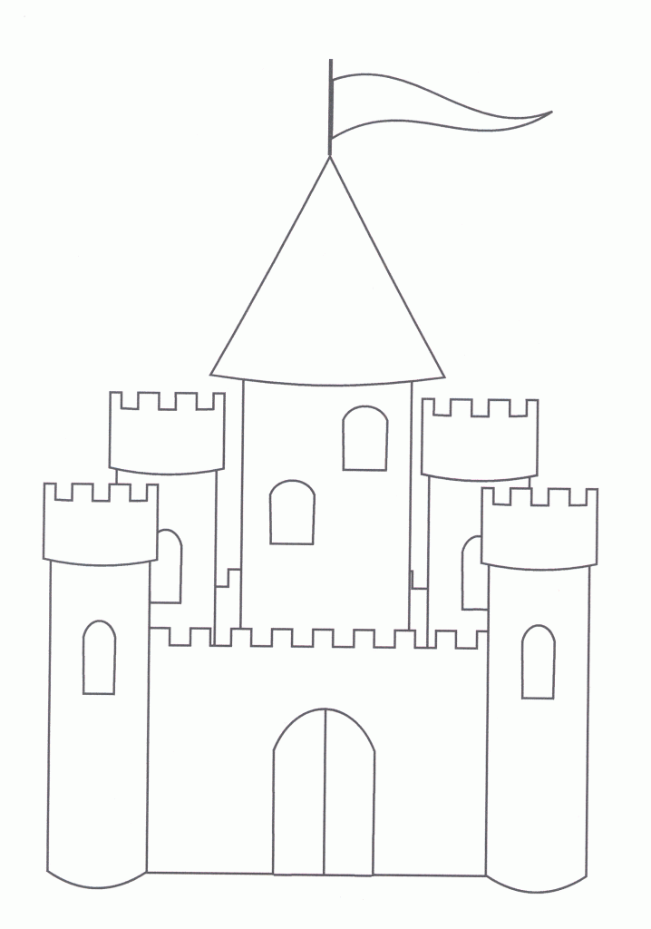 Castle Coloring Pages