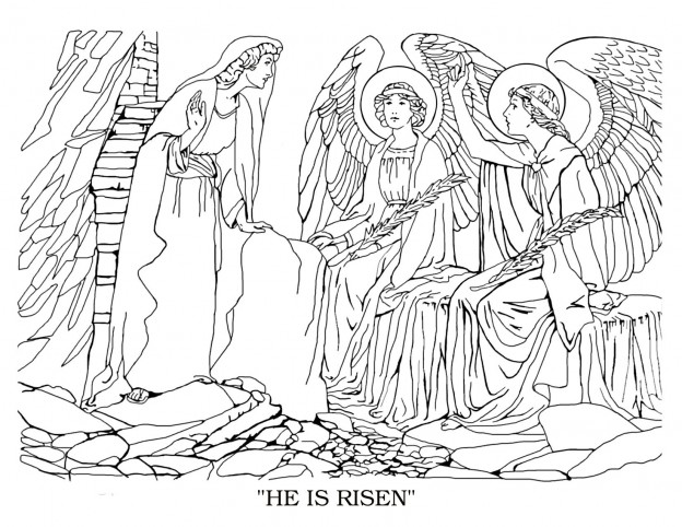 Bible Coloring Pages. Teach your Kids through Coloring.
