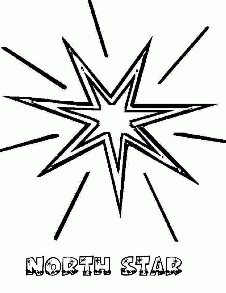 Christmas Stars Coloring Pages