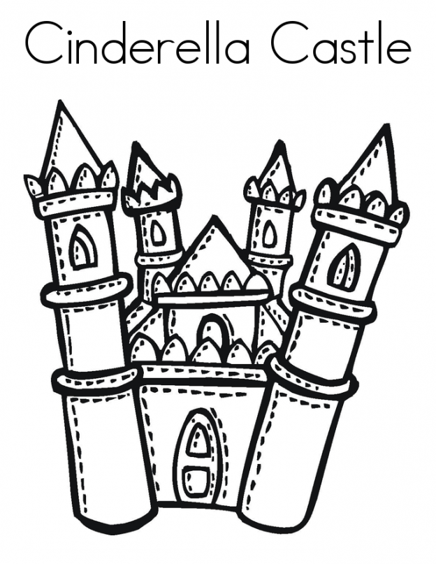 Free Printable Cinderella Coloring Pages For Kids