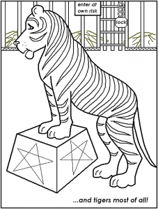 Free Printable Circus Coloring Pages For Kids