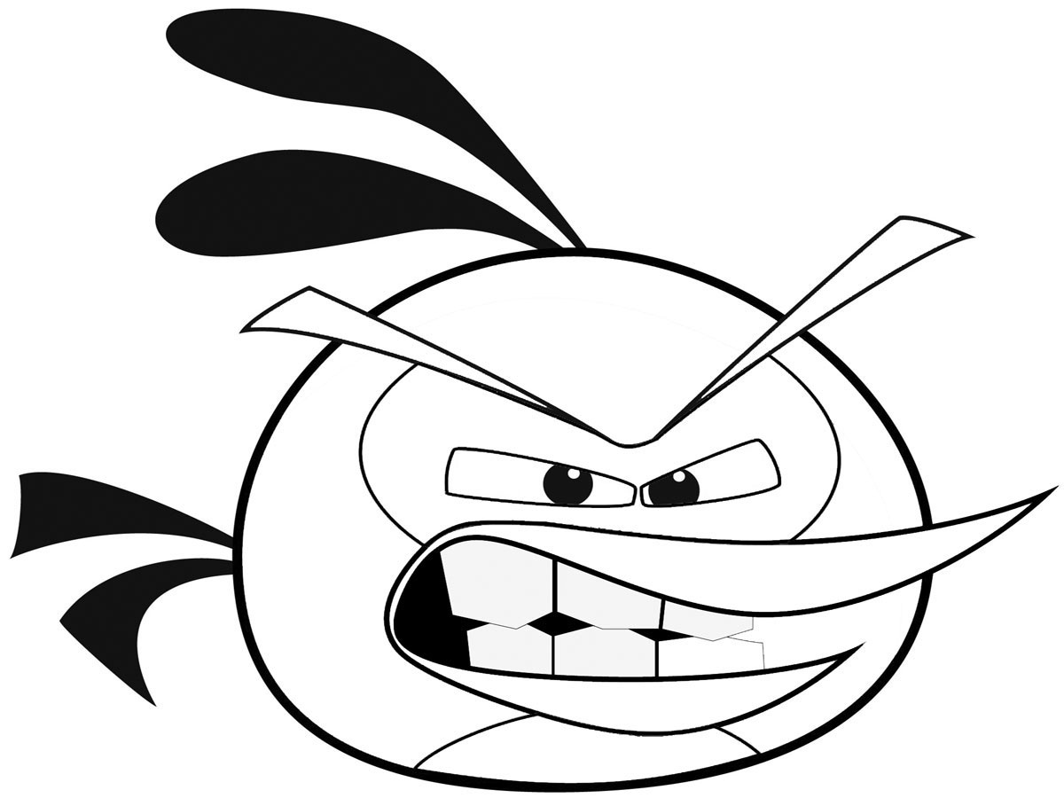 Angry Birds Coloring Pages By Number Coloring Pages