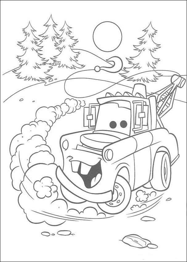 Coloring Page Monster Truck