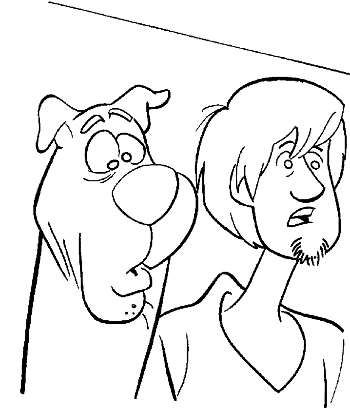 Free Printable Scooby Doo Coloring Pages For Kids