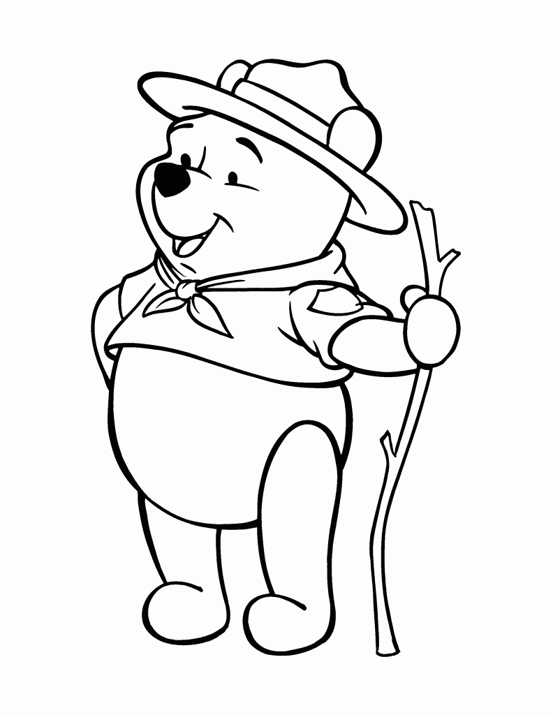Coloring Page Winnie The Pooh