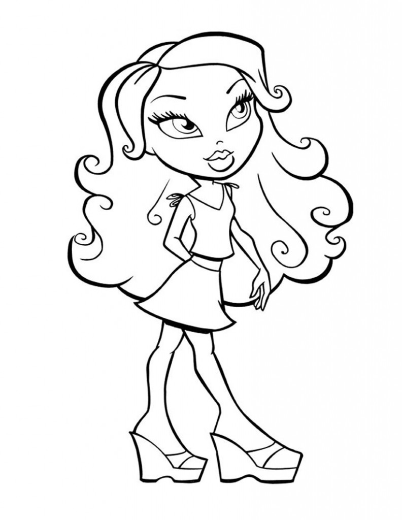 Coloring Pages Bratz