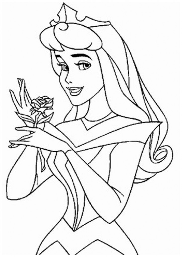Coloring Pages Disney Princesses