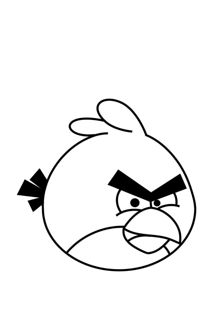 Coloring Pages For Angry Birds