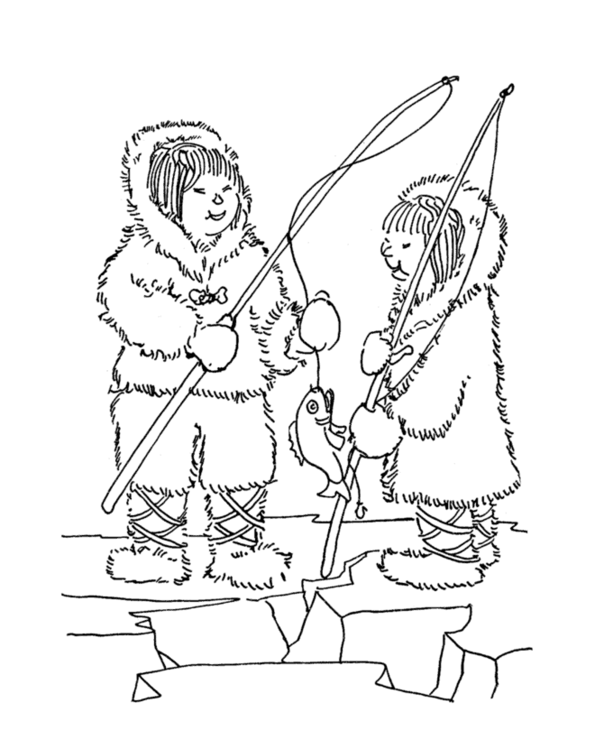 Coloring Pages For Kids Winter