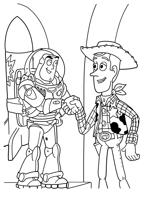 all toy story characters coloring pages