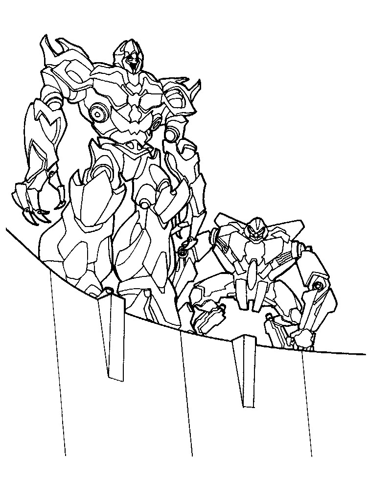 Free Printable Transformers Coloring Pages For Kids