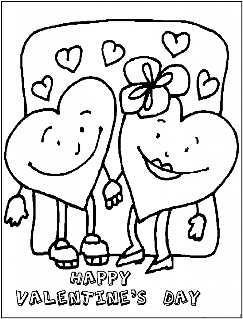 Coloring Pages For Valentines Day