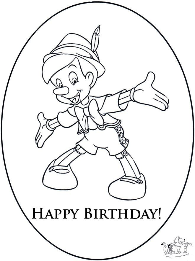 Download Free Printable Happy Birthday Coloring Pages For Kids