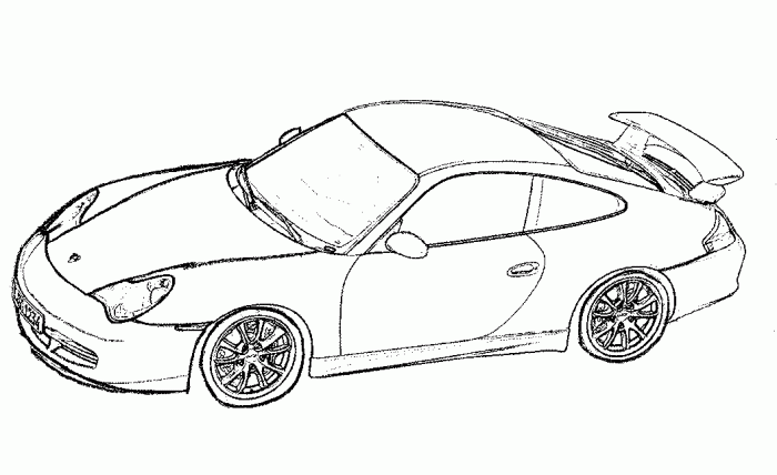 Free Printable Race Car Coloring Pages For Kids