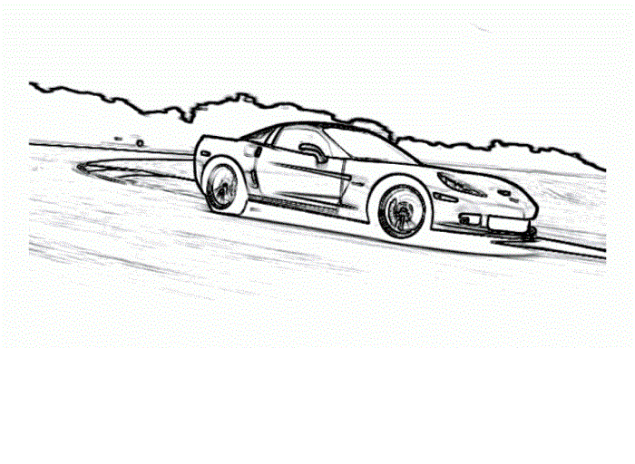 Coloring Pages Sports Cars