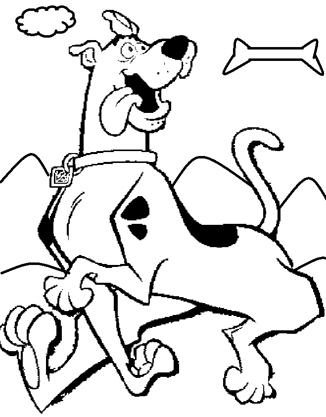 Coloring Pages of Scooby Doo
