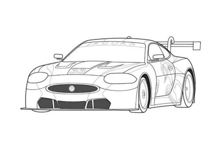 Coloring Pages of Sports Cars