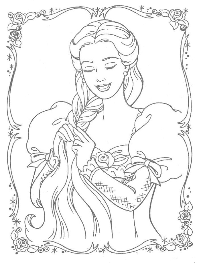 40 Princess Queen Coloring Pages Best