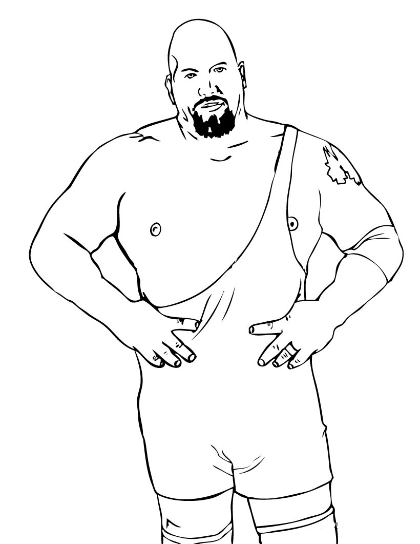 coloring pages of dx wwe