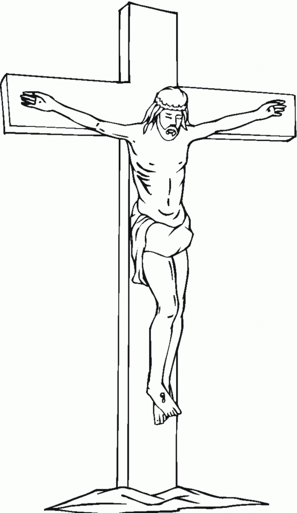 Free Printable Cross Coloring Pages For Kids