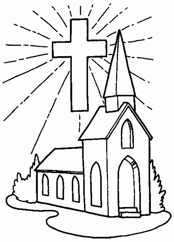 Cross Coloring Pages Photos