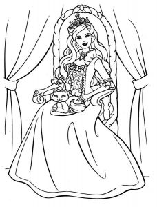 free printable disney princess coloring pages for kids