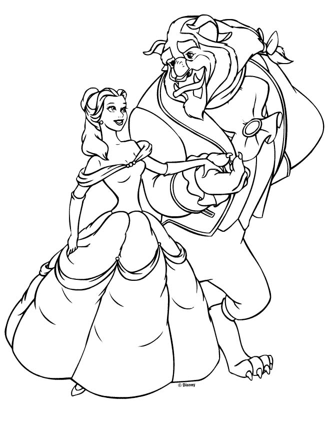 free printable disney princess coloring pages for kids