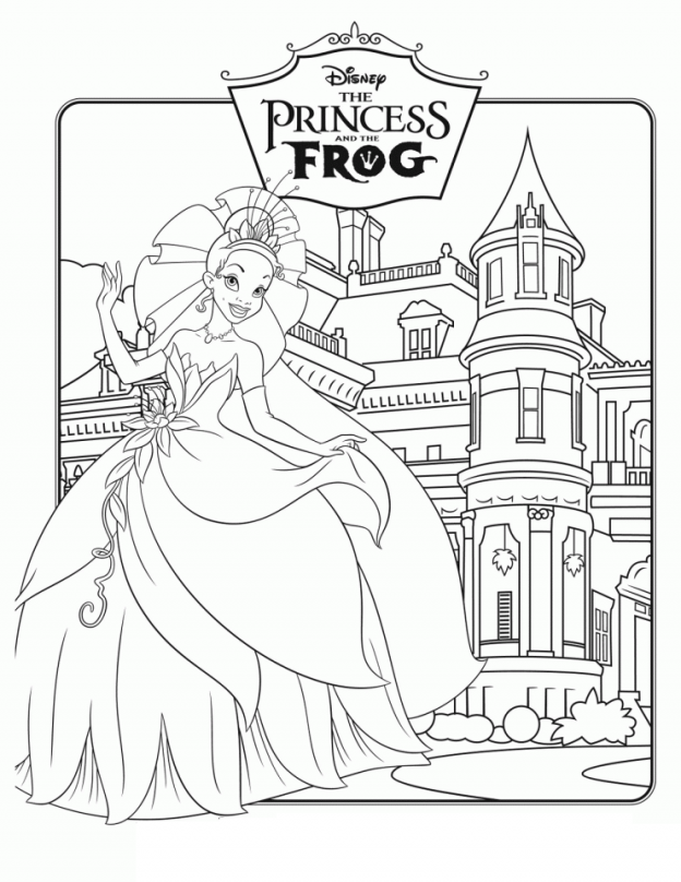 Free Printable Disney Princess Coloring Pages For Kids