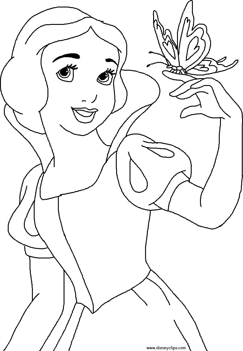 Printable Coloring Pages  Disney coloring pages, Princess