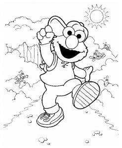 Free Printable Elmo Coloring Pages For Kids