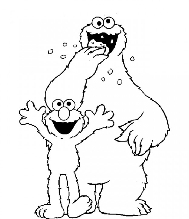 Free Printable Elmo Coloring Pages For Kids