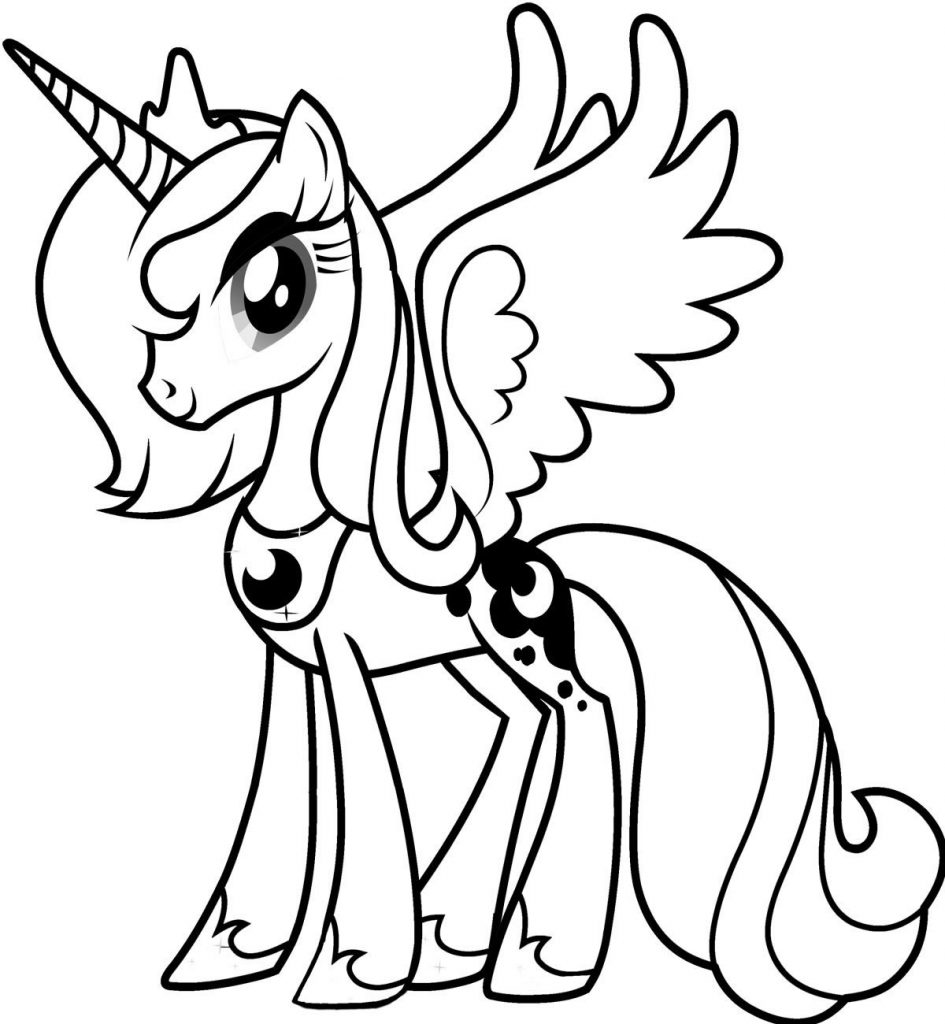 Fim My Little Pony Coloring Pages