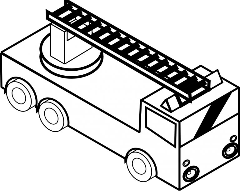 Free Printable Fire Truck Coloring Pages For Kids
