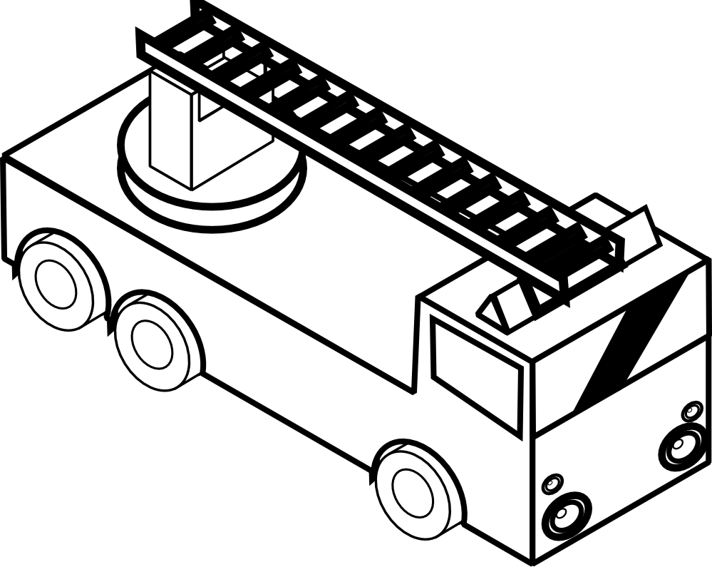 Free Printable Fire Truck Coloring Pages For Kids