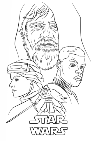 Force Awakens Coloring Pages