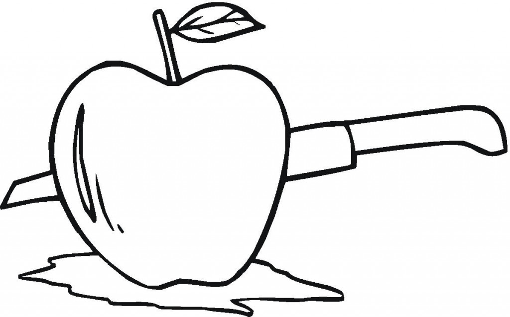 Free Apple Coloring Pages Printable