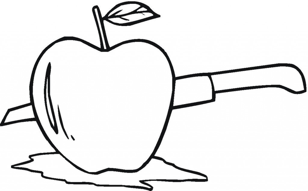 Download Free Printable Apple Coloring Pages For Kids