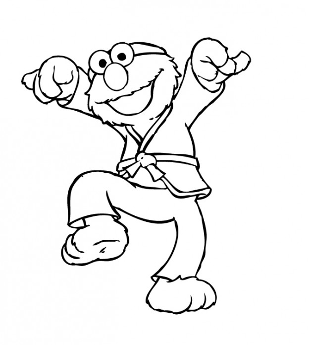 Free Printable Elmo Coloring Pages For Kids
